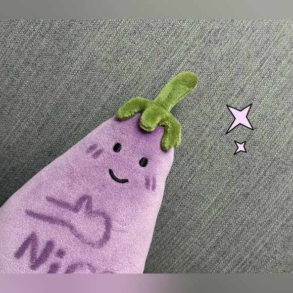 Vivacious Vegetable Eggplant [small] Brand New with Tags (BNWT) - Picture 6 of 6